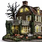 Creepy Collectors Rejoice: An Illuminated Amityville Horror House Replica Can Now Be Yours…